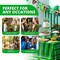 4E's Novelty Football Party Tablecloth, 2 Pack Disposable Plastic Table Covers, 54 x 108 Inch, Perfect for Football Party Decorations, Game Party Decors
